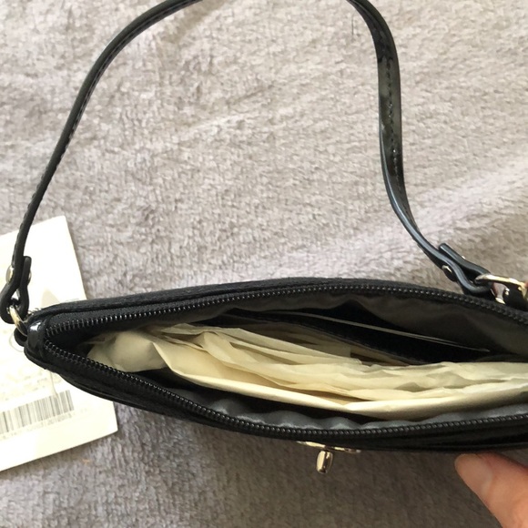 Coach Black Wristlet NWT - Picture 5 of 8